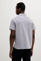 Odzież Calvin Klein Jeans polo bawełniane LV04RB282G fioletowy