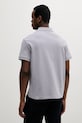 Oblečení Bavlněné polo tričko Calvin Klein Jeans LV04RB282G fialová