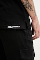 Karl Lagerfeld Jeans polo bawełniane A2M17094 czarny