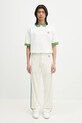 Drôle de Monsieur polo bawełniane Le Polo Pique Tresse G.PL152.CO162.OW biały