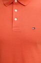 Polo tričko Tommy Hilfiger MW0MW17771. oranžová