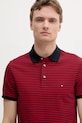 Oblečenie Polo tričko Tommy Hilfiger MW0MW17771. červená