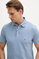 Îmbrăcăminte Tommy Hilfiger tricou polo MW0MW17771. albastru
