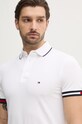 Polo tričko Tommy Hilfiger biela MW0MW38458
