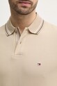 Polo majica Tommy Hilfiger MW0MW38459 bež