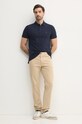 Tommy Hilfiger tricou polo MW0MW38951 bleumarin SS25