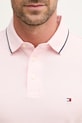 Tommy Hilfiger t-shirt męski bawełniany MW0MW39993 różowy