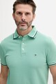 Odzież Tommy Hilfiger polo MW0MW39993 zielony