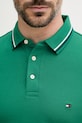Tommy Hilfiger t-shirt męski bawełniany MW0MW39993 zielony