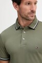 Одежда Поло Tommy Hilfiger MW0MW39993 зелёный