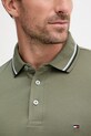 Поло Tommy Hilfiger зелёный MW0MW39993