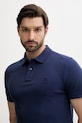 Odzież Tommy Hilfiger polo bawełniane MW0MW33167 granatowy