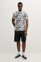 Tommy Hilfiger polo z domieszką lnu MW0MW38475 beżowy SS25