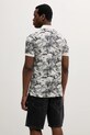 Odzież Tommy Hilfiger polo z domieszką lnu MW0MW38475 beżowy