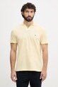 Tommy Hilfiger πόλο ανδρικό βαμβακερό κίτρινο MW0MW38482