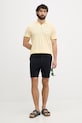 Tommy Hilfiger πόλο ανδρικό βαμβακερό MW0MW38482 κίτρινο SS26