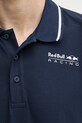 Πόλο Red Bull Racing x Pepe Jeans TIPPED LOGO POLO RM540013 σκούρο μπλε