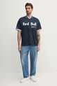Red Bull Racing x Pepe Jeans koszula RBR SPORTS JERSEY RM540014 granatowy SS25