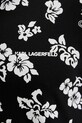 Karl Lagerfeld pamut póló A2M46036 fekete