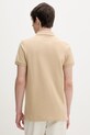 Odzież Tommy Jeans polo męskie bawełniane DM0DM20676 beżowy