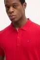 Abbigliamento Tommy Jeans polo in cotone DM0DM20676 rosso