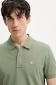 Tommy Jeans polo de bumbac verde DM0DM20676