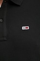 Tommy Jeans polo bawełniane DM0DM20676 czarny