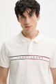 Tommy Jeans polo bawełniane beżowy DM0DM20916