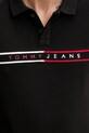 Tommy Jeans polo de bumbac DM0DM20916 negru