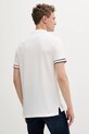 Bavlněné polo tričko Tommy Jeans DM0DM21306 bílá SS25