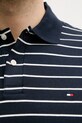 Bombažen polo Tommy Hilfiger MW0MW39994 mornarsko modra