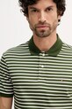 Tommy Hilfiger polo bawełniane zielony MW0MW39994