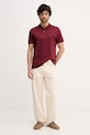 Хлопковое поло Tommy Hilfiger MW0MW39994 бордо SS25