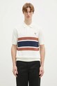 Хлопковый свитер Fred Perry хлопок бежевый K9709.760