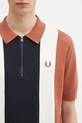 Хлопковое поло Fred Perry оранжевый K9728.Y91