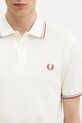 Бавовняне поло Fred Perry бежевий M3600.Y20