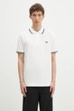 Fred Perry cotton polo shirt cotton white M3600.Y23