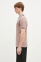 Bavlněné polo tričko Fred Perry M3600.Y34 růžová SS25