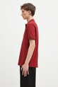 Fred Perry cotton polo shirt M3600.Y35 maroon SS25