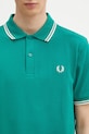 Fred Perry polo bawełniane zielony M3600.Y37