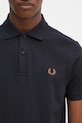 Bavlněné polo tričko Fred Perry námořnická modř M6000.Y31