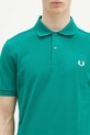 Fred Perry cotton polo shirt green M6000.Y37