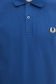 Fred Perry polo bawełniane niebieski M6000.Y47
