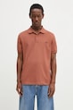 Fred Perry polo bawełniane gładkie pomarańczowy M6000.Y52