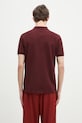 Odzież Fred Perry polo bawełniane M6000.597 bordowy