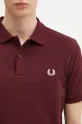 Fred Perry polo bawełniane bordowy M6000.597