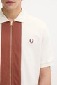 Fred Perry polo bawełniane M6661.760 beżowy
