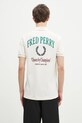 Fred Perry polo bawełniane regular beżowy M9834.560
