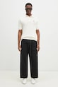 Bavlněné polo tričko Fred Perry M9885.560 béžová