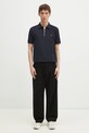 Fred Perry cotton polo shirt M9886.608 navy